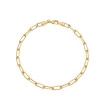 Pulseira Masculina Longa 1.2 Folheado a Ouro 18K