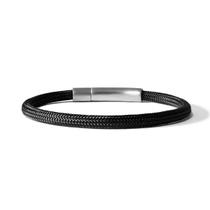 Pulseira Masculina Minimalista Aço Inox - Mônaco Cor:AzulComprimento:18 cm