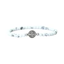 Pulseira Masculina Minimalista com Contas de Olho de Tigre, Madeira e Ônix - 4mm