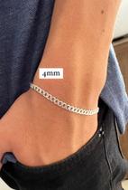 Pulseira Masculina na Prata 925 legítima, com Certificado de Garantia Pulseira Masculina na Prata 925 legítima, com Certificado de Garantia
