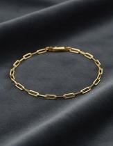 Pulseira Masculina Neromen Franca Banho Ouro 18k 21cm