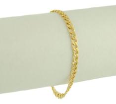 Pulseira Masculina Ouro 18k 750 Grumet Maciça 20 Cm Grossa Pulseira Masculina Ouro 18k 750 Grumet Maciça 20 Cm Grossa