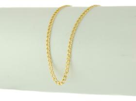 Pulseira Masculina Ouro 18k 750 Grumet Maciça 20 Cm Novidad