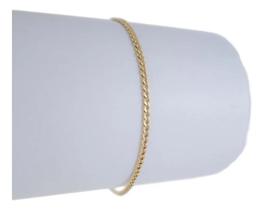 Pulseira Masculina Ouro 18k 750 Grumezinha 17 Cm Garantia Pulseira Masculina Ouro 18k 750 Grumezinha 17 Cm Garantia