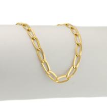 Pulseira Masculina Ouro 18k 750 Laço 3.7 21 Cm Certificado G Pulseira Masculina Ouro 18k 750 Laço 3.7 21 Cm Certificado G