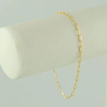 Pulseira Masculina Ouro 18k 750 Maciça 20 Cm Garantia Pulseira Masculina Ouro 18k 750 Maciça 20 Cm Garantia
