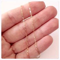 Pulseira Masculina Ouro 20cm De Ouro 18k 750 Maciça Cadeado