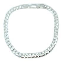 Pulseira Masculina Prata Legitima 925 Grumet 5 Mm