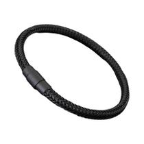 Pulseira Masculina Premium De Aço Inoxidável Com Fecho Magnético, Acessório Casual Artesanal Estilo Pulseira Masculina Premium De Aço Inoxidável Com Fecho Magnético, Acessório Casual Artesanal Estilo
