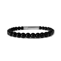 Pulseira Masculina Turmalina Negra Mike