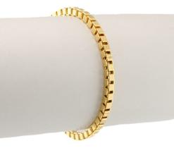 Pulseira Masculina Veneziana 3.7 21 Cm Ouro 18k 750 Garantia Pulseira Masculina Veneziana 3.7 21 Cm Ouro 18k 750 Garantia