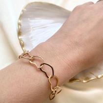 Pulseira Maxi Coração- semi joia