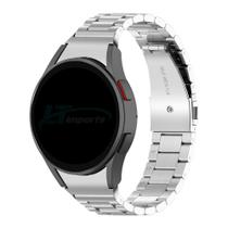 Pulseira Metal 3 Elos compativel com Samsung Galaxy Watch 4, Galaxy Watch 4 Classic, Galaxy Watch 5, Galaxy Watch 5 PRO - LTIMPORTS