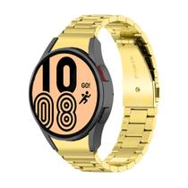 Pulseira Metal 3 Elos Para Samsung Galaxy Watch4 44mm Pulseira Metal 3 Elos Para Samsung Galaxy Watch4 44mm