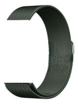 Pulseira metal aço milanese para relógio smartwach magnética 22mm - IMPORTWAY