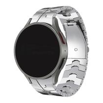 Pulseira Metal Elos Moderna compativel com Samsung Galaxy Watch 5 - Galaxy Watch 5 Pro - Galaxy Watch 4 - Galaxy Watch 4 Classic - LTIMPORTS