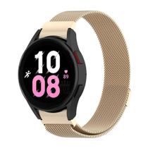 Pulseira Metal Magnética Compatível Com Galaxy Watch 5 44Mm