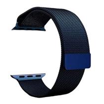 Pulseira Metal Milanese Compatível Smartwatch Fecho Magnético 38-49mm