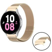 Pulseira Metalica Curvada Samsung Galaxy Watch5 40mm / 44mm