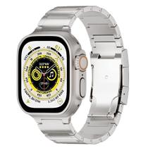 Pulseira Metálica de Titânio LDFAS Ultra 2 para Apple Watch 45/44mm