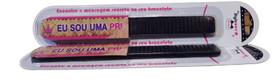 Pulseira - Meu Estilo Magico - Bracelete Com Frase - Preta MULTIKIDS Pulseira - Meu Estilo Magico - Bracelete Com Frase - Preta MULTIKIDS