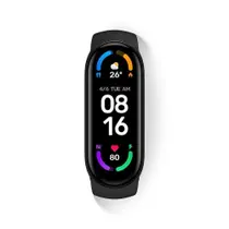 Pulseira MI Smart Band 6 Xiaomi, Display AMOLED, Função Esportiva, Preto - BAND 6