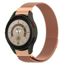 Pulseira Milanes Metal compatível com Galaxy Watch5 Pro 45mm