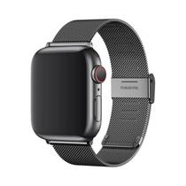 Pulseira Milanesa De Aço Inoxidável Para Apple Watch Ultra 49mm 9 8 7 45mm 41mm iWatch 6 5 4 3 SE