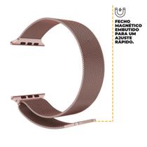 Pulseira Milanesa Milanese Metal Compativel com Smartwatch 38mm 40mm 41mm