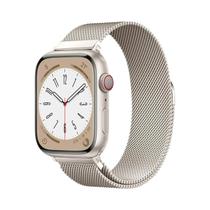 Pulseira Milanesa Unissex Para Apple Watch, 49mm 45mm 44mm 42mm 41mm 40mm 38mm Série 9 3 4 6 5 Se 7