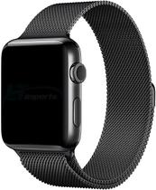 Pulseira Milanese Appl e Watch Aço Inoxidavel 42mm/44mm Preta