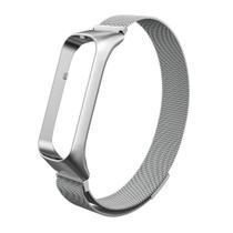 Pulseira Milanese compatível com Fit 2 Fit2 R220 - Prata