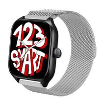 Pulseira Milanese compatível com GTS4 A2168 / GTS 4 Mini A2176 - Prata