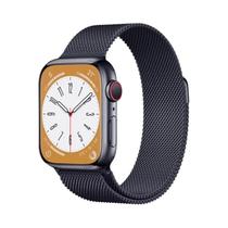 Pulseira Milanese De 49mm 46mm 40mm 45mm 41mm 38mm 44mm Para Apple Watch Ultra Série 1 3 6 5 SE 7 8 - others