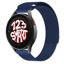 Pulseira Milanese de Aço Inoxidável para Galaxy Watch 5 Watch5 Pro 40mm 44mm 45mm - Azul