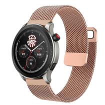 Pulseira Milanese Dupla Compatível com Amazfit GTR4 GTR 4 A2166 / GTR3 A1971 / GTR 3 Pro A2040 / GTR 2 /2 New