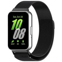 Pulseira Milanese Magnética Preta Para Galaxy Fit 3 - Blance