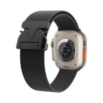 Pulseira Milanese Para Apple Watch Ultra 2, Série 4, 5, 6, SE, S11, 46mm, 42mm, 49mm, 44mm, 45mm,