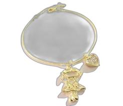 Pulseira Minha Filha Menina Criança Amada Folheado Pulseira Minha Filha Menina Criança Amada Folheado