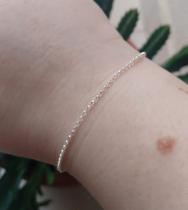 Pulseira mini elo português Pulseira mini elo português