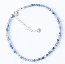 Pulseira Minimalista Facetada de Sodalita - Poder e Direcionamento