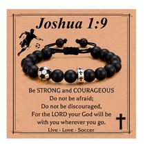 Pulseira Miss Chipmunk Soccer Cross Beaded Ajustável