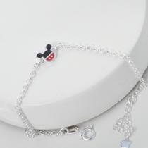 Pulseira Mouse Ratinho - Prata