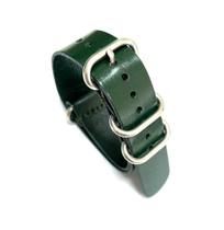 Pulseira Nato Em Couro Rústico Para Relógios 18 Ate 24mm.LC208