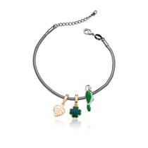 Pulseira Natureza Revestida em Ródio Pulseira Natureza Revestida em Ródio