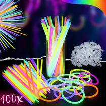 Pulseira neon tudo com 100 festa p balada alto brilho fluorescente - CARDAD Pulseira neon tudo com 100 festa p balada alto brilho fluorescente - CARDAD
