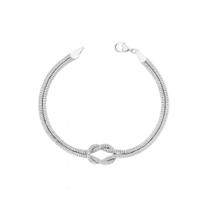 Pulseira Nó Flexível - Banhado em Ouro 18k