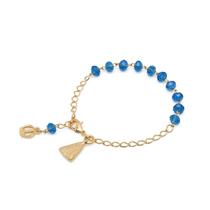Pulseira Nossa Senhora Aparecida Cristal 6mm Pulseira Nossa Senhora Aparecida Cristal 6mm