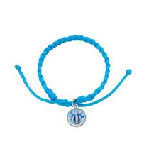 Pulseira Nossa Senhora das Graças Trançada