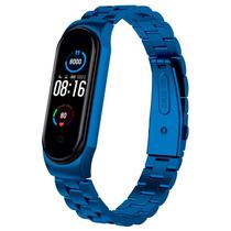 Pulseira NSmart em aço inoxidável 3 elos compatível com MI BAND 7